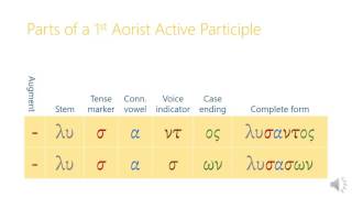 131 Aorist Participles [upl. by Hilde118]