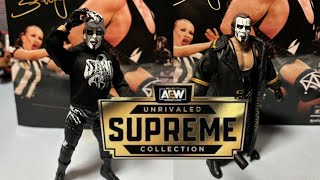 AEW Unrivaled Supreme Sting Figure Review [upl. by Jary10]