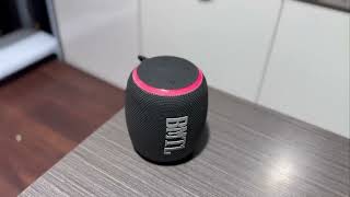 xdobo BMTL 15W Mini portable speaker IPX7 Waterproof speaker with Rainbow led light xdobo [upl. by Devy854]