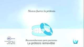 Recomendaciones para pacientes  La Prótesis Removible [upl. by Enneirda]