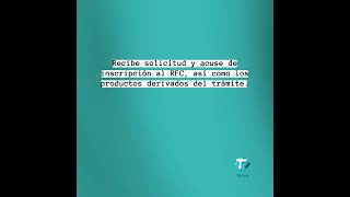 obtener tu RFC en el SAT de forma sencilla TECYSI expertos en tecnología tecysi technology [upl. by Naeroled]