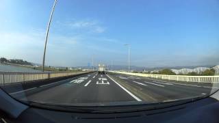 国道429号、玉島、霞橋、倉敷市中島玉島阿賀崎 車載動画 [upl. by Koah]