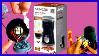 how to repair sencor coffee grinder SCG 1050BK [upl. by Meneau784]