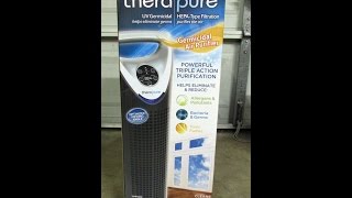 Costco Thera Pure Hepa Air Purifier Review [upl. by Jadda]