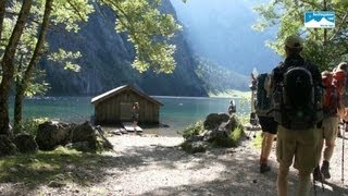 Wandern in Deutschland Funtenseewanderung Teil 1  Aufstieg fünf Seen Königssee Kärlingerhaus [upl. by Mharg]