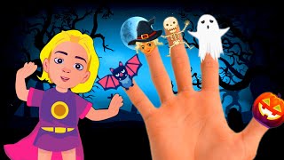 La Familia Dedo de Halloween  Canciones Infantiles de Halloween  TigiBooBoo [upl. by Ziladnerb]