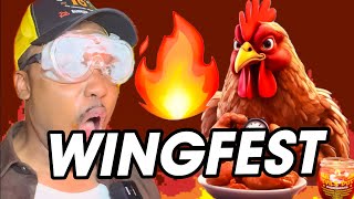 I Went To Londons Wing Fest Wing Challenge [upl. by Eseilana]