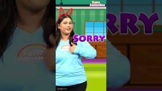 🙈 Sorry Excuse Me Song  Good Habits For Kids shorts kidssong [upl. by Wicks]