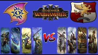 Sunmaker was MVP  Tzeentch vs Empire  Warhammer 3 Domination [upl. by Amhser611]