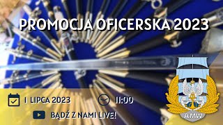 PROMOCJA OFICERSKA 2023 [upl. by Jepson]