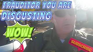 FRAUDITOR GETS OWNED FROM COP [upl. by Torrie506]