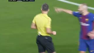 Messi Disallowed Goal  Worst referee decision ever  Valencia vs Barcelona [upl. by Notffilc]