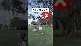 Let’s Fix That Elbow golf golflessons golfinstruction [upl. by Akemal]