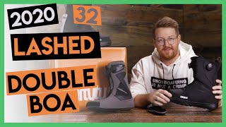 2020 ThirtyTwo Lashed Double BOA Snowboard Boots  32 [upl. by Obrien523]