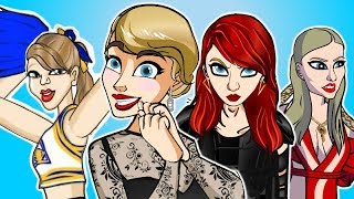 Taylor Swift Cartoons PARODY COMPILATION [upl. by Cavill458]