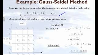 Chapter 1003 Lesson Elliptic PDEs GaussSeidel Method [upl. by Lampert]