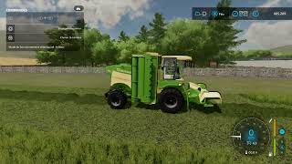 FS 22 Tuto pour faucher plus rapidement avec Kröne Big M [upl. by Walling]