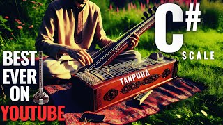 C tanpura Best scale for male singing  original sound  Best for meditation [upl. by Thorvald725]