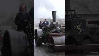 Steam Roller at Beamish Steam Gala [upl. by Cristal]