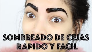 Cejas Hermosas  Sombreado de cejas FACIL Y RAPIDO l Cukismakeup [upl. by Ennahtur70]