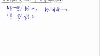 Propiedad conmutativa de la composición de aplicaciones [upl. by Nivlak]