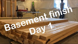 Getting started on another basement finish [upl. by Arad516]