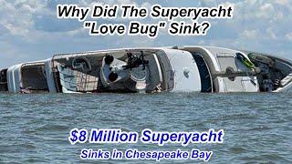 Salvage Operations Has Started on The 8 MILLION Superyacht That Sank in Chesapeake Bay [upl. by Dayiz]