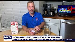 SteriPEN UV Water Purifier  Hurricane Gear Test [upl. by Sheri967]