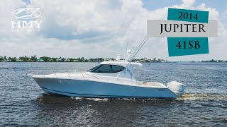 2014 Jupiter 41’ Sport Bridge  For Sale with HMY Yachts [upl. by Accebor33]