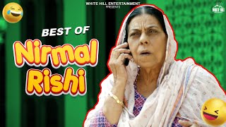 Best Of Nirmal Rishi  Best Comedy scenes  Punjabi Comedy Clip  Non Stop Comedy  Arjan [upl. by Bruce]