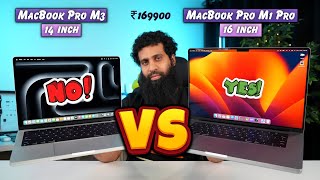 MacBook Pro M3 14 inch vs MacBook Pro M1 Pro 16 inch  Value for money MacBook Pro [upl. by Adelina]