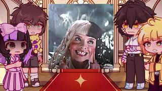 Crybabies emotional characters react to Melanie Martinez  OG  Gacha life 2 [upl. by Eilema]