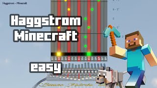 Kalimba tutorial with tabs Minecraft  Haggstrom [upl. by Yetty]