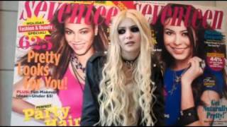 Taylor Momsen aswers to questions from Twitter for Seventeen [upl. by Hooker]