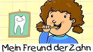 💡 Mein Freund der Zahn  Kinderlieder zum Lernen [upl. by Kempe]