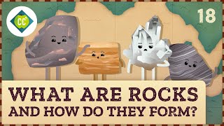 What Are Rocks and How Do They Form Crash Course Geography 18 [upl. by Moulton]