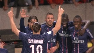 Goal Jérémy MENEZ 53  Olympique Lyonnais  Paris SaintGermain 01  201213 [upl. by Senecal]