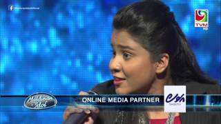 Maldivian Idol Gala Round  Fenkulhi Kulhelan  Laisha Ishan amp Shalabee [upl. by Quinn]