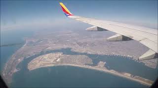 Southwest Airlines  Full Flight POV San Diego CA SAN to Phoenix AZ PHX [upl. by Lasyrc]