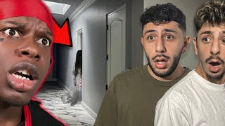 STEPH LYON REACTS TO FAZE RUG Brawadis HOUSE IS HAUNTED They found a ghost fazerug haunted [upl. by Nnyleimaj]