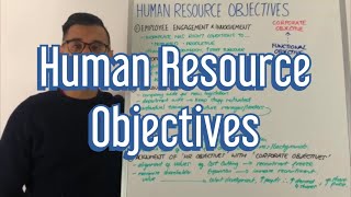 Human Resource Objectives [upl. by Bast]