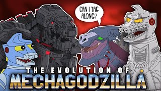 The Evolution Of MechaGodzilla ANIMATED [upl. by Newkirk]