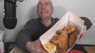 ASMR Eating KFC Extra Crispy 4 Piece Combo Meal Whispering [upl. by Ralleigh]