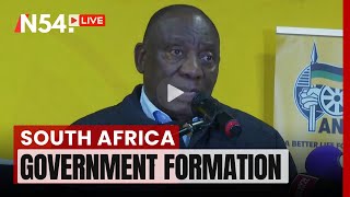 President Ramaphosa Addressing LIVE on South Africa Government Formation  News54 🇿🇦 [upl. by Ahsinnor]