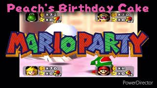 Peach’s Birthday Cake Mario Party  GarageBand Cover [upl. by Uri]