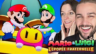 MARIO amp LUIGI  LÉPOPÉE FRATERNELLE  LE NOUVEAU JEU MARIO SUR NINTENDO SWITCH [upl. by Sally924]