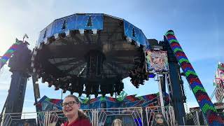 Neath September fair stall amp rides 2023 amp mayor on rides [upl. by Asseret]