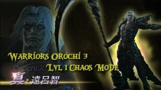 Warriors Orochi 3  Orochi X Lvl 1 Chaos [upl. by Pillsbury]