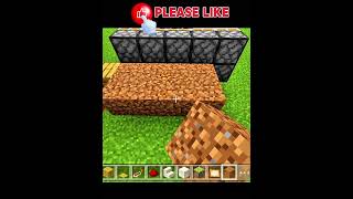 Hidden secret bunker door Minecraft 😈☺️ minecraft gaming shorts trending [upl. by Azal669]