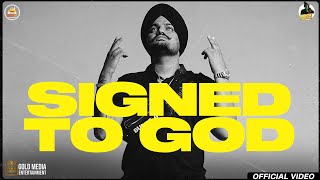 Signed To God Official Video Sidhu Moose Wala  Steel Banglez  The Kidd  RafSaperra  MooseTape [upl. by Rayshell107]